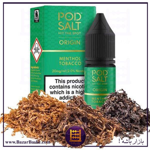 جویس سالت پادسالت تنباکو نعنا Pod Salt MENTHOL TOBACCO — تصویر ۳
