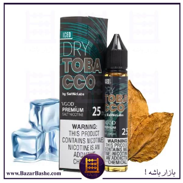 سالت ویگاد درای توباکو یخ VGOD Dry Tobacco Iced Salt 30ml