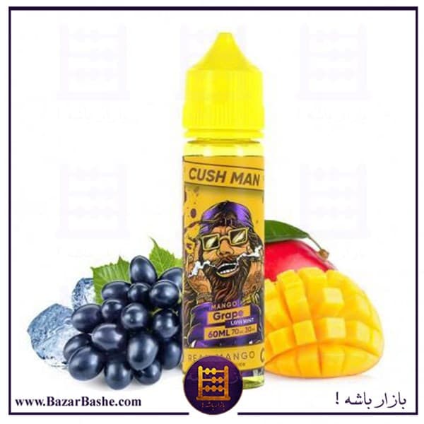جویس نستی با طعم انگور سیاه انبه Nasty Cushman Grape