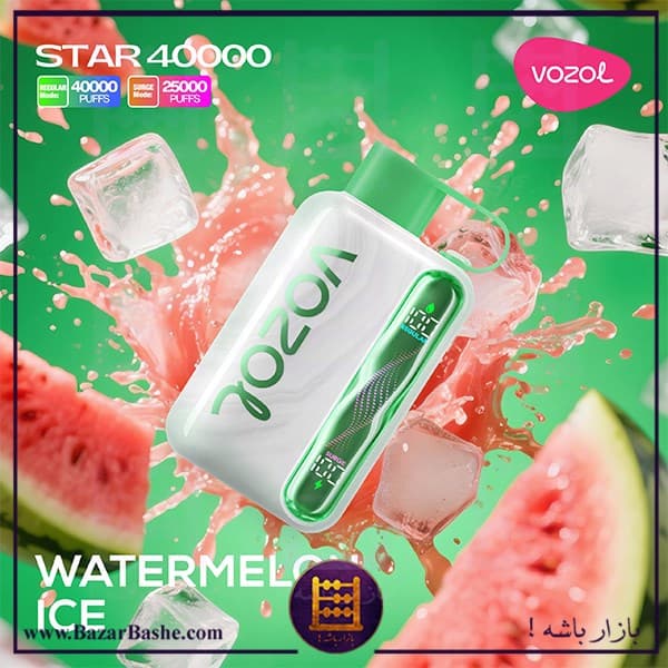 پاد یکبار مصرف وزول استار 40000 پاف Vozol Vape Star 40000 — تصویر ۲