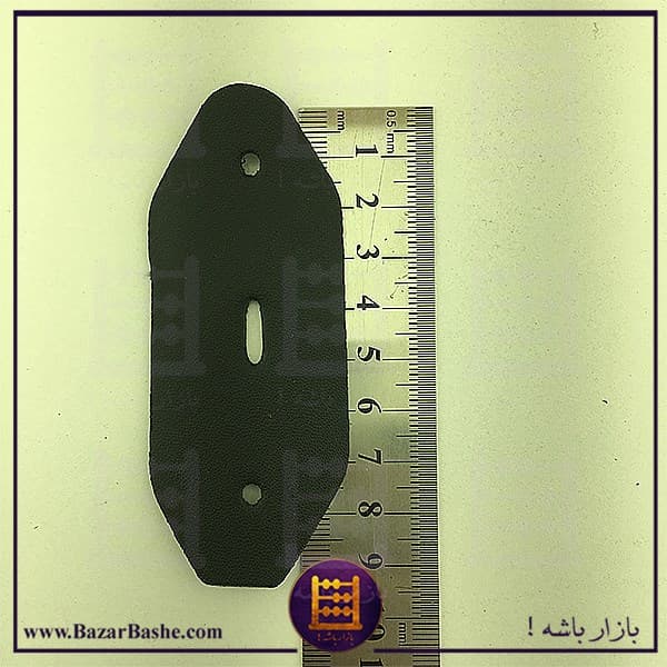 برگه سگک کمربند مناسب سگک‌های زبانه‌دار 3.5 سانتی‌متر – چرم صنعتی — تصویر ۵