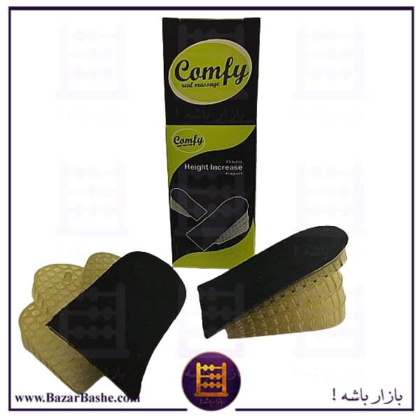 کفی افزایش قد سیلیکونی Comfy مدل 4 لایه 2-7 cm — تصویر ۵