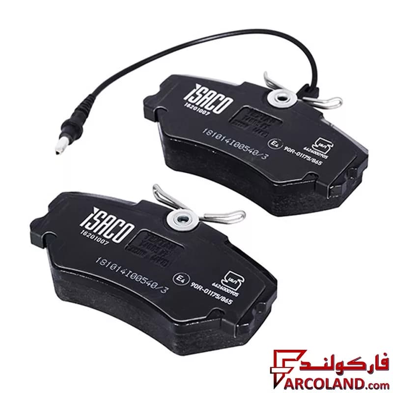 لنت ترمز جلو تکستار ایساکو مدل 1620100754 مناسب سورن XU7 — تصویر ۲