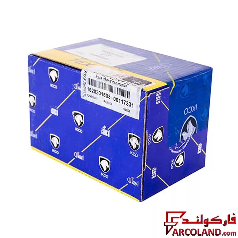 لنت ترمز عقب تکستار ایساکو مدل 1620201603 مناسب رانا — تصویر ۳