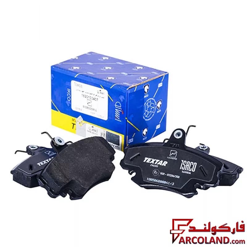 لنت ترمز جلو تکستار ایساکو مدل 1620103407 مناسب رنو ساندرو