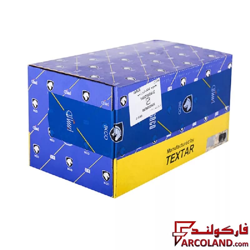 لنت ترمز عقب تکستار ایساکو مدل 1460100419 مناسب سمند — تصویر ۳