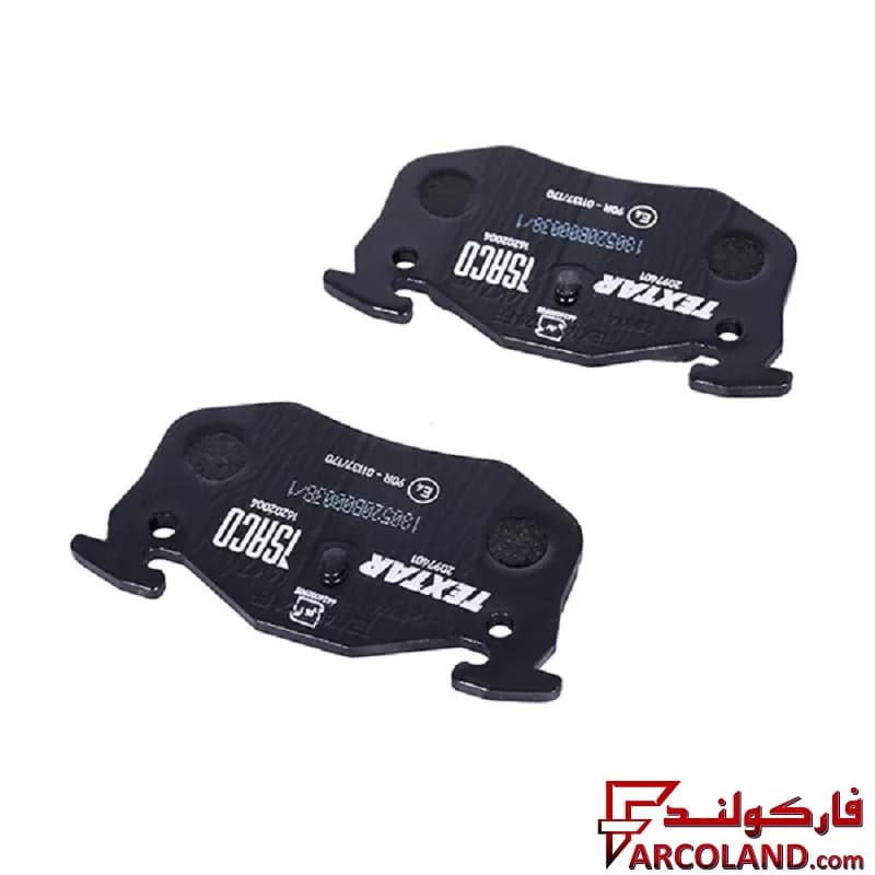 لنت ترمز عقب تکستار ایساکو مدل 1620200416 مناسب پژو 207 — تصویر ۲