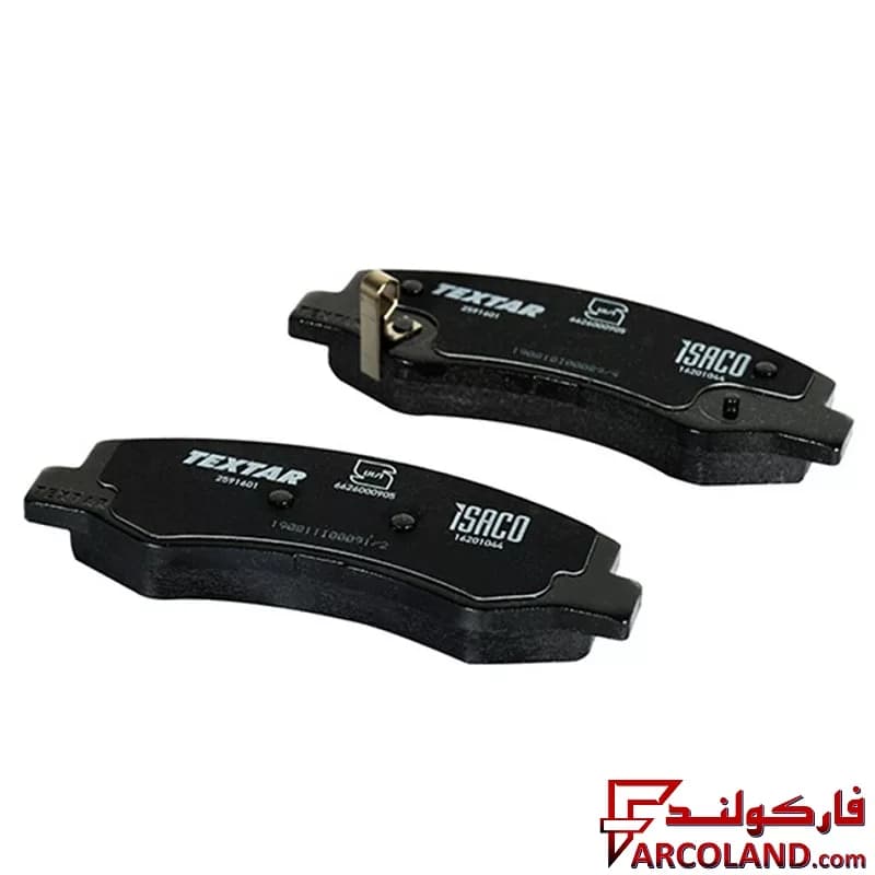 لنت ترمز جلو تکستار ایساکو مدل 1620104404 مناسب پژو 207 (مدل رانایی) — تصویر ۲