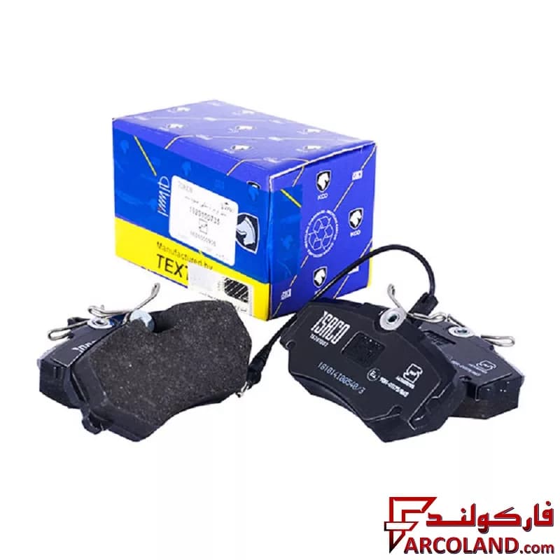 لنت ترمز جلو تکستار ایساکو مدل 1620100754 مناسب وانت آریسان