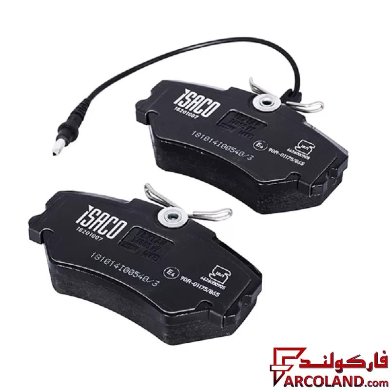لنت ترمز جلو تکستار ایساکو مدل 1620100754 مناسب وانت آریسان — تصویر ۲