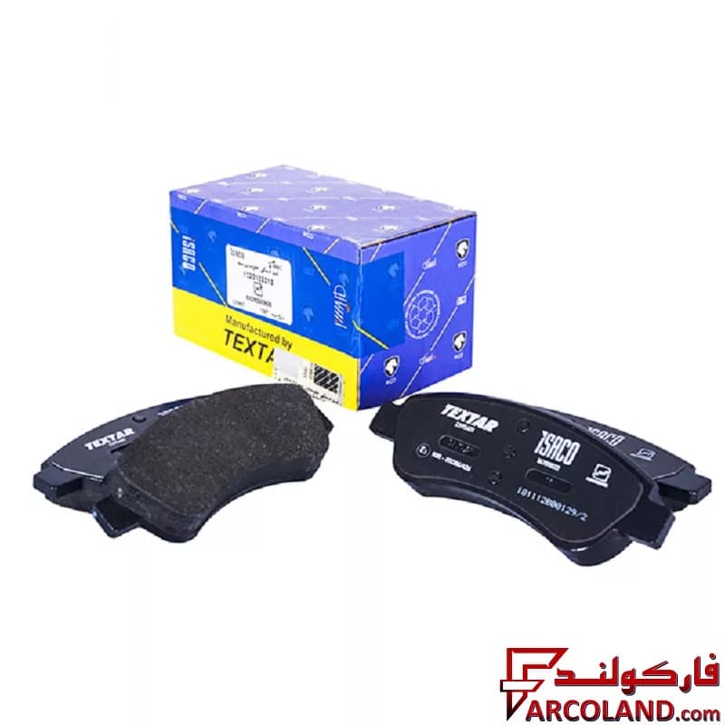 لنت ترمز جلو تکستار ایساکو مدل 1620102213 مناسب پژو 206 تیپ 6