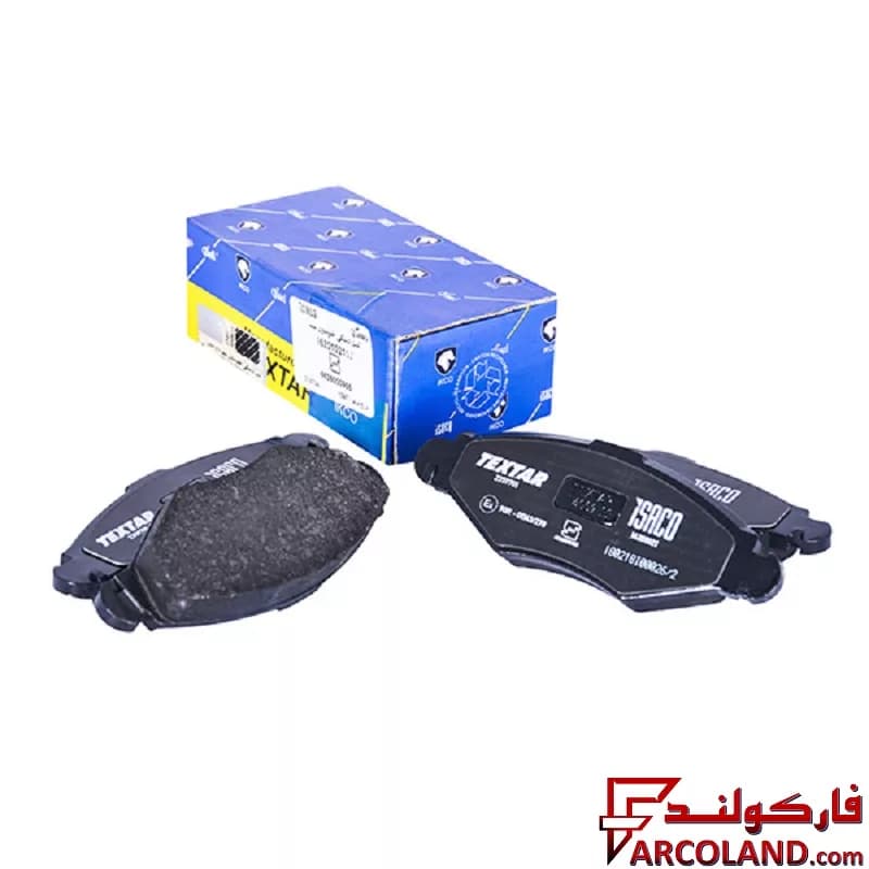 لنت ترمز جلو تکستار ایساکو مدل 1620102115 مناسب پژو 206 تیپ 3