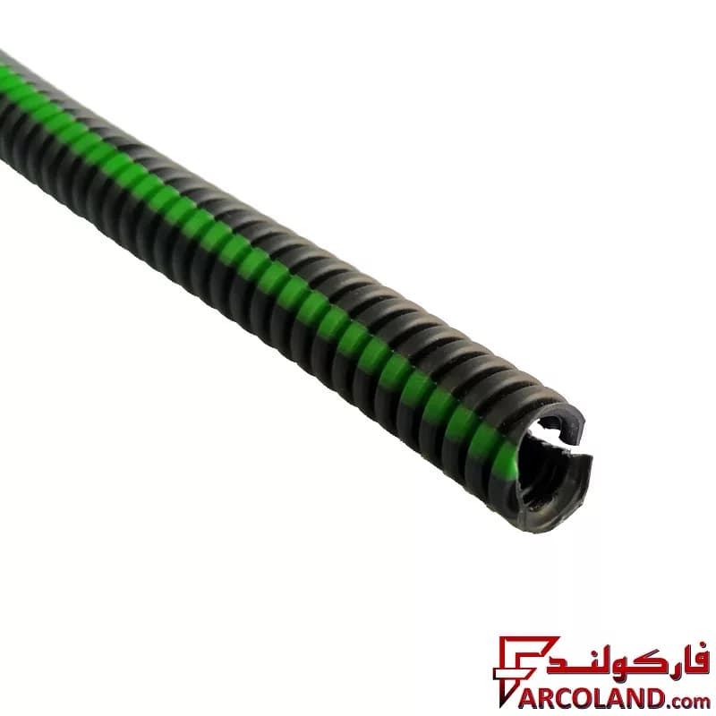 خرطومی سیم کشی خودرو چاکدار سایز 16 کلاف 100 متری