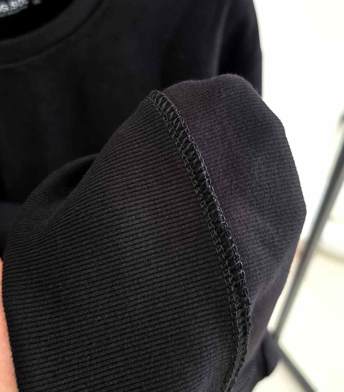 سلانیک سایز بزرگ مشکی کد 3356 — تصویر ۳