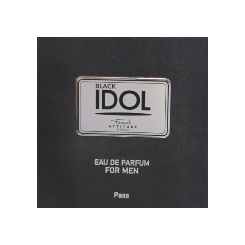 ادو پرفیوم مردانه فرنچ اتیتود پاریس مدل بلکIDOL با حجم ۱۰۰ میلی لیتر — تصویر ۲