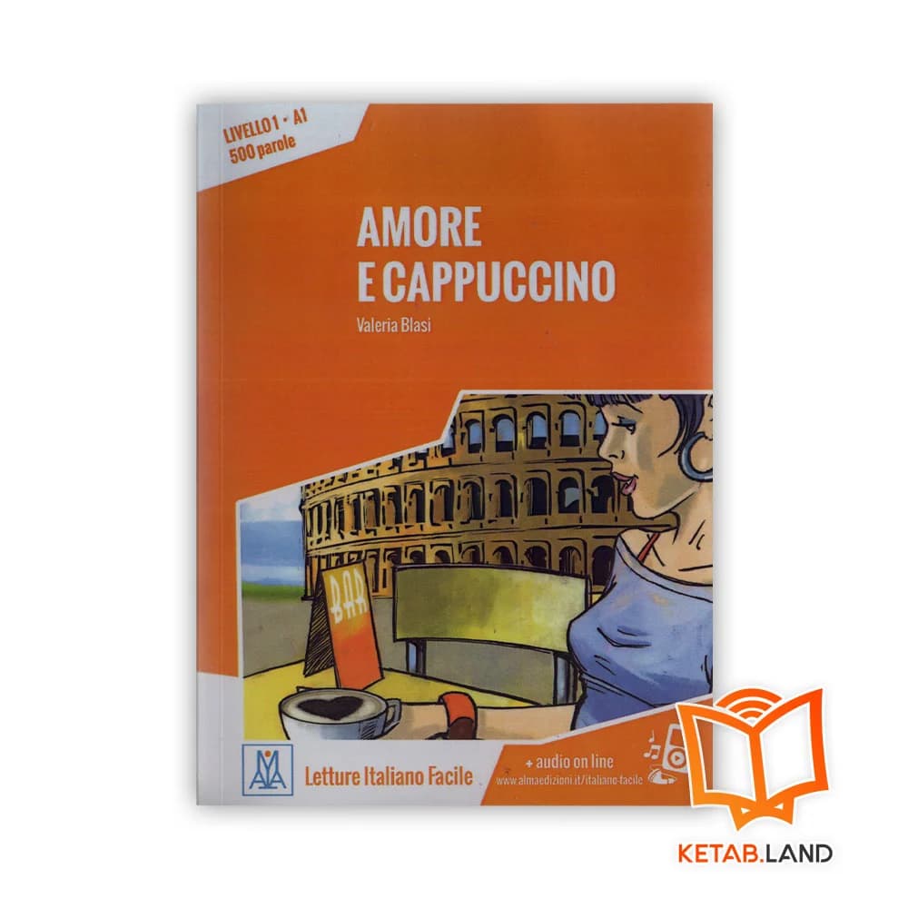 کتاب داستان ایتالیایی AMORE E CAPPUCCINO