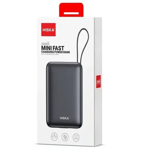 معرفی پاوربانک هیسکا HISKA HP224PD ظرفیت 20.000 — تصویر ۳