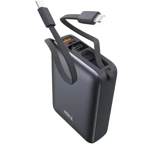 معرفی پاوربانک هیسکا HISKA HP224PD ظرفیت 20.000