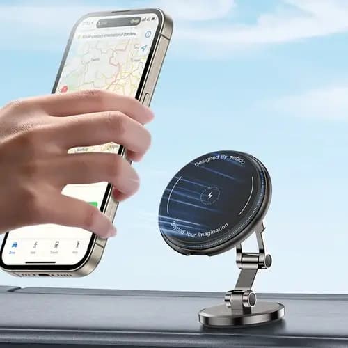 هولدر و شارژر وایرلس 15 وات یسیدو YESIDO C306 — تصویر ۴