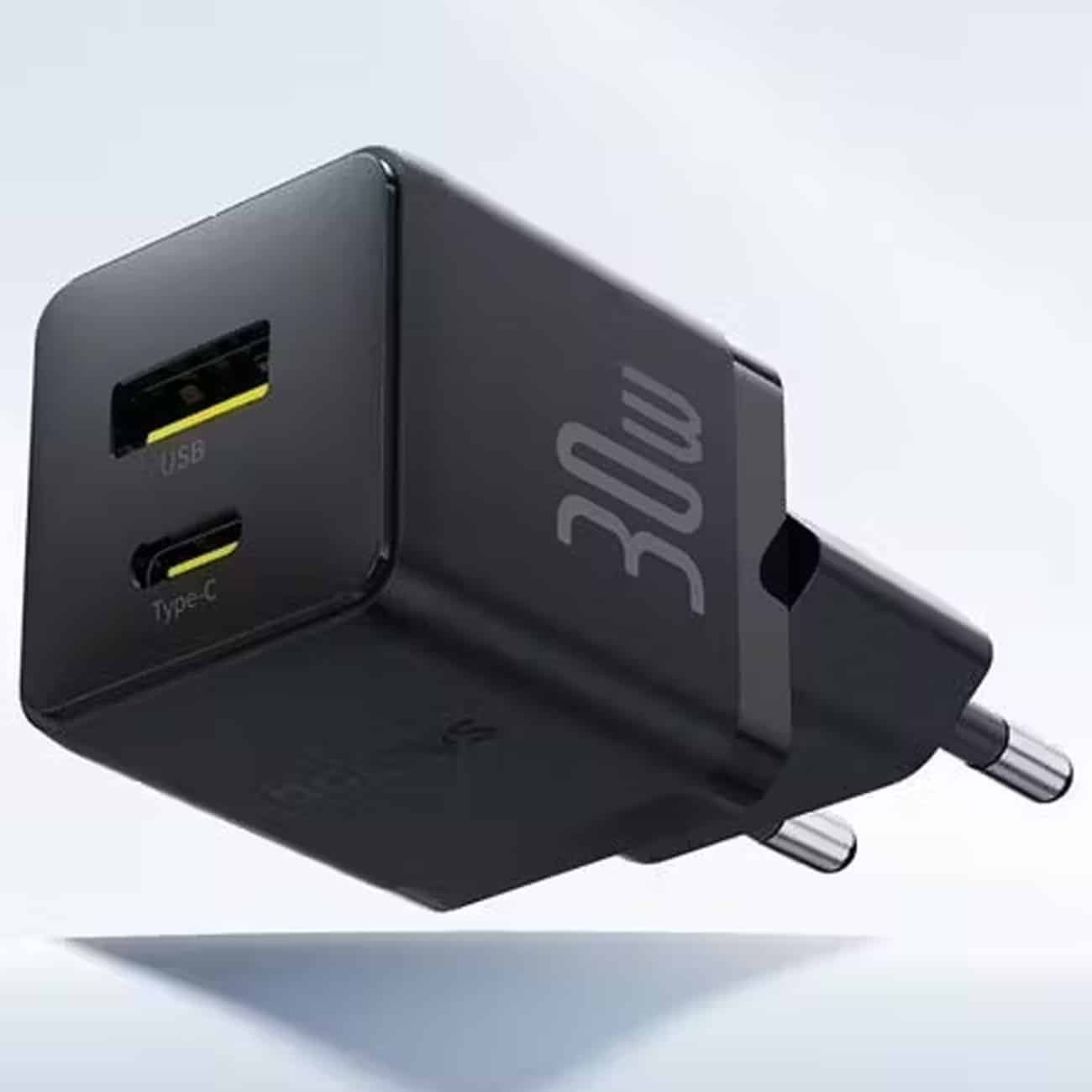 شارژر دیواری USB و تایپ سی 30 وات بیسوس Baseus Palm P1011160A113 — تصویر ۷