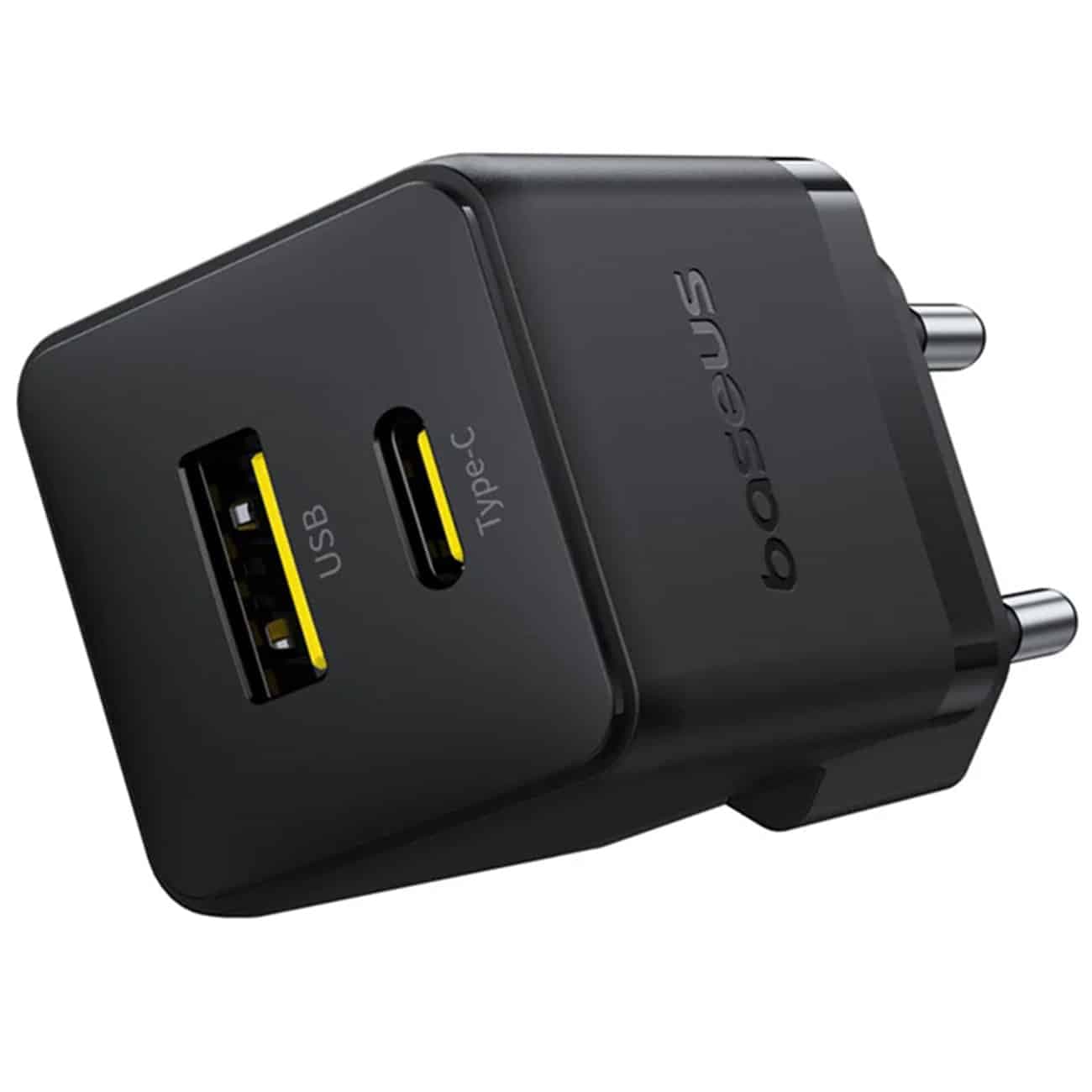 شارژر دیواری USB و تایپ سی 30 وات بیسوس Baseus Palm P1011160A113 — تصویر ۵