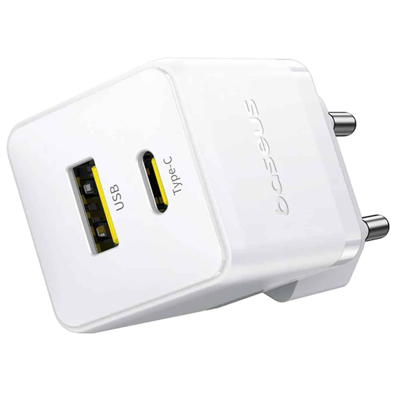 شارژر دیواری USB و تایپ سی 30 وات بیسوس Baseus Palm P1011160A113 — تصویر ۶