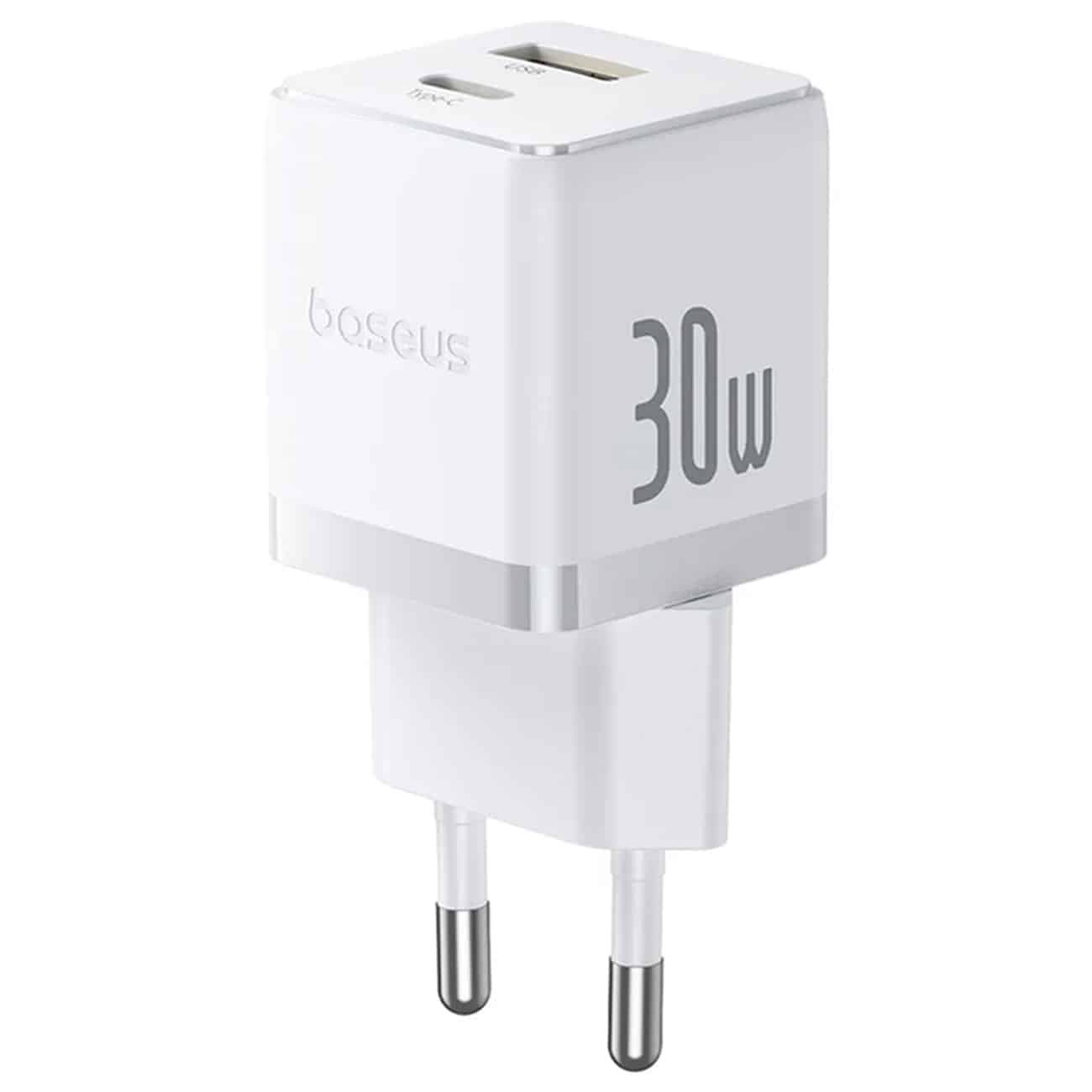 شارژر دیواری USB و تایپ سی 30 وات بیسوس Baseus Palm P1011160A113 — تصویر ۲