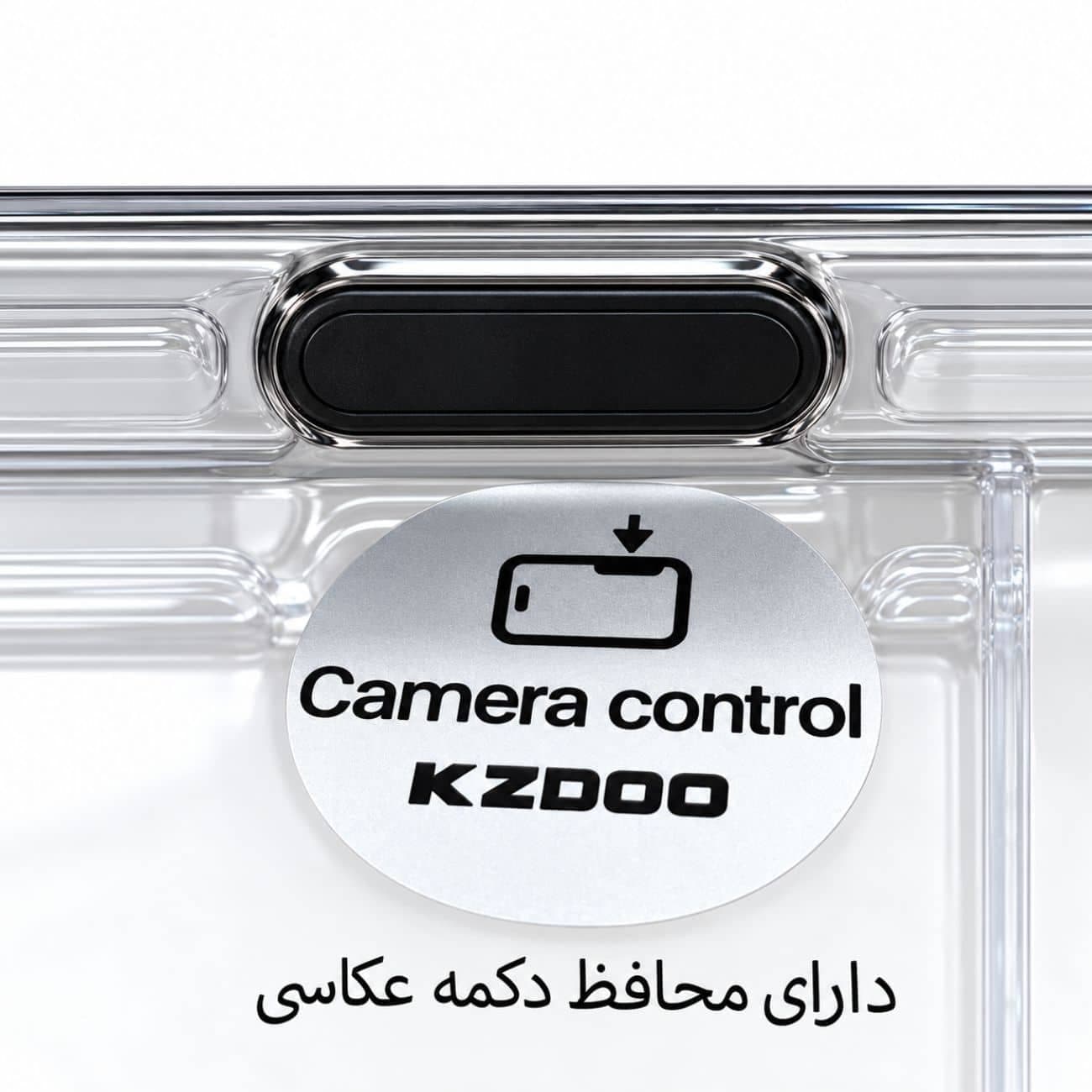 قاب گوشی آیفون 17 کی زد دوو KZDOO مدل Ares Sport با فریم آلومینیومی — تصویر ۵