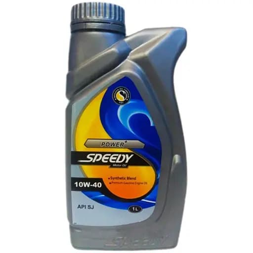 روغن موتور اسپیدی پاور پلاس 10W40 SJ نیمه سنتتیک یک لیتری