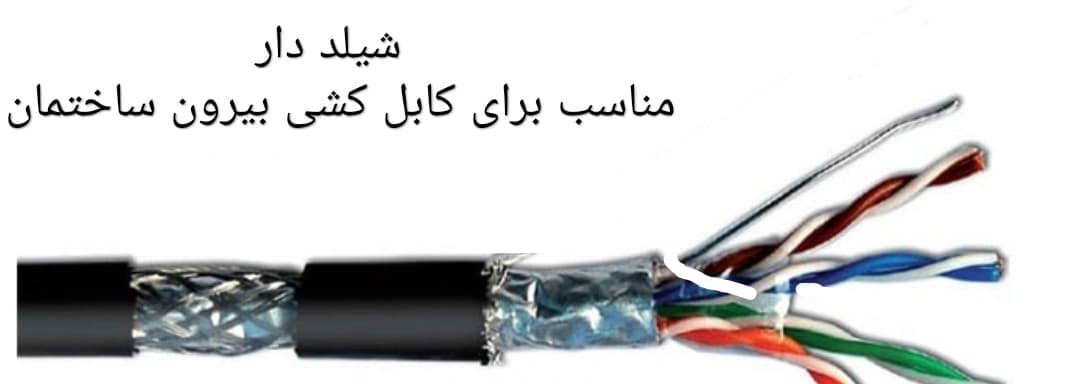 کابل شبکه outdoor gr1