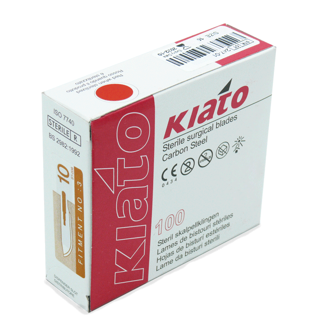 تیغ بیستوری کیاتو سایز10 — تصویر ۲