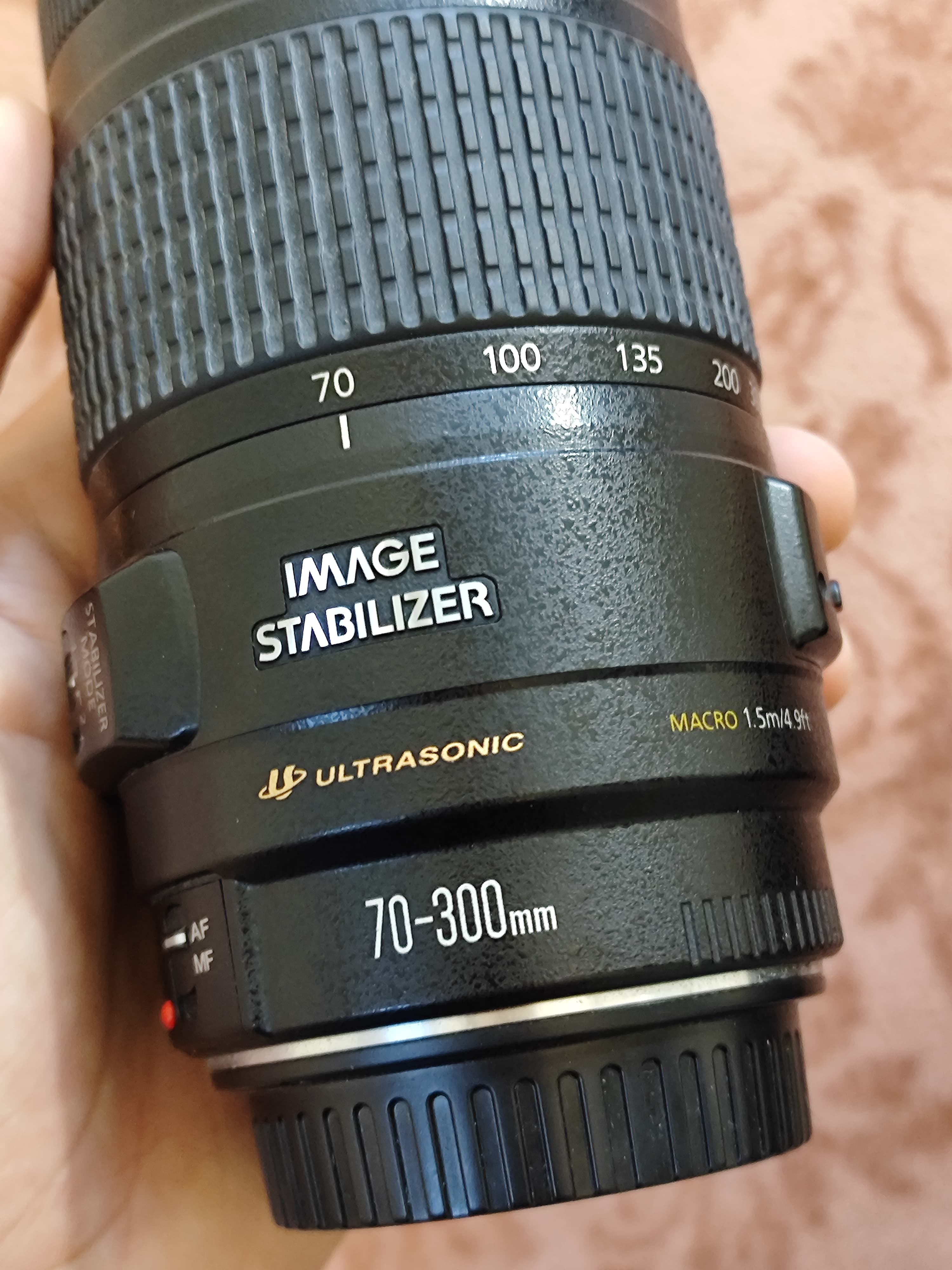 لنز Cannon 70_300 1:4_5.6(کار کرده) — تصویر ۳