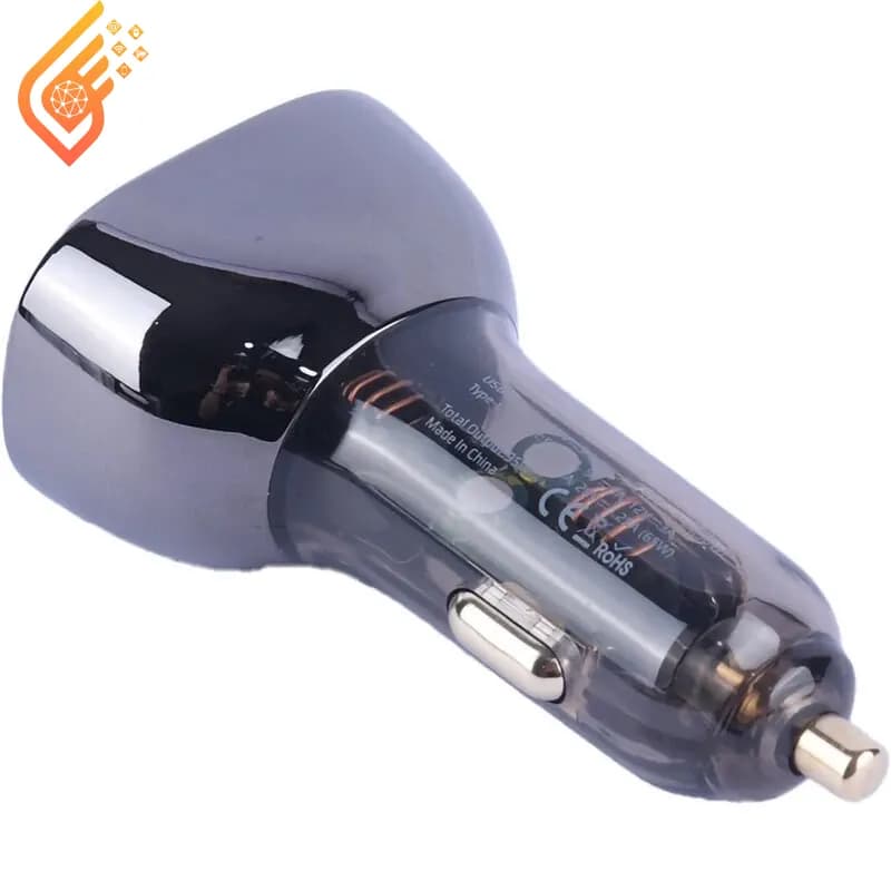 شارژر فندکی 65 وات هیسکا مدل Hiska HCC-326 — تصویر ۴