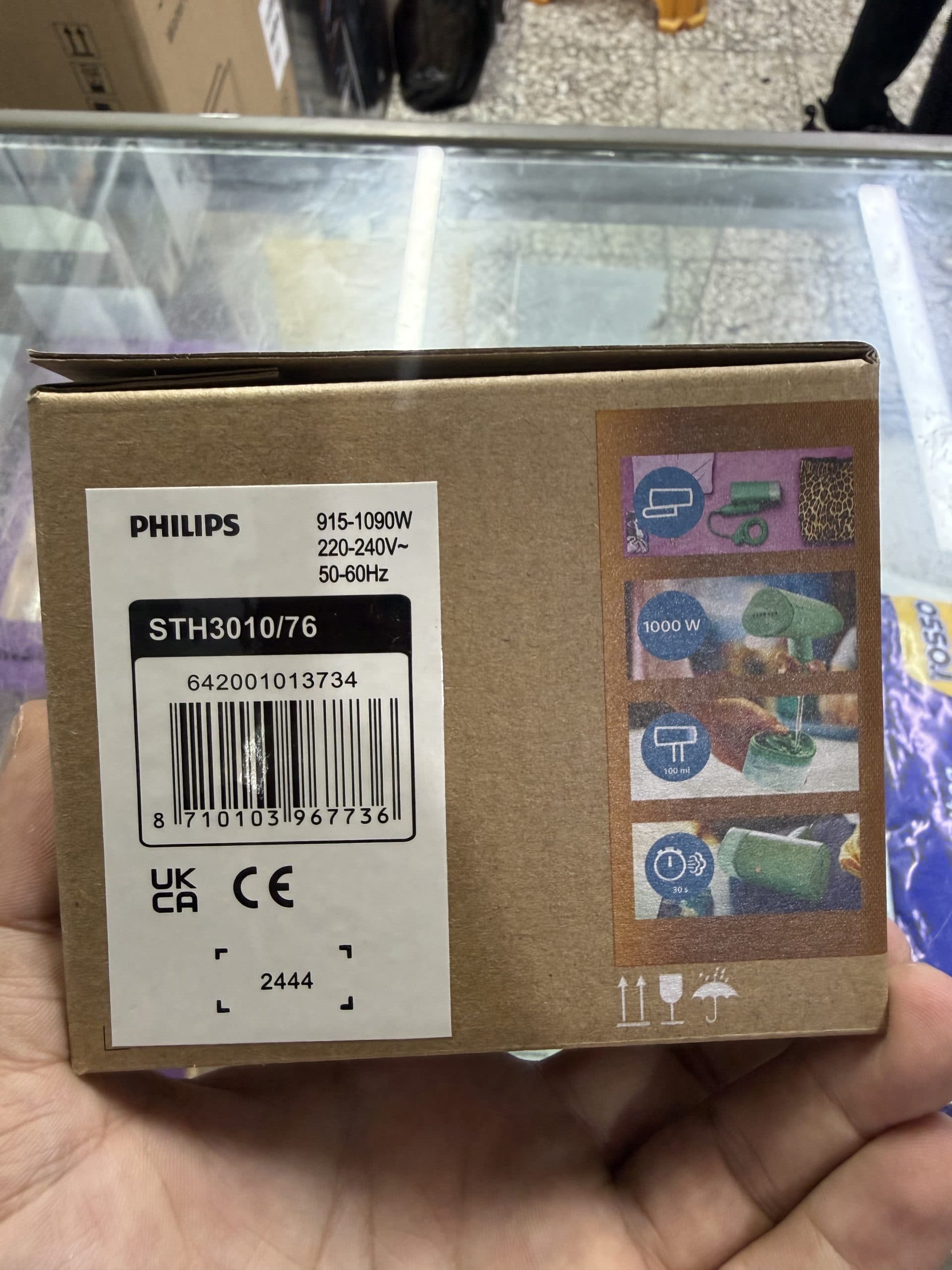 اتو بخارگر دستی تاشو فیلیپس مدل Philips Handheld Steamer 3000 Series STH3010/76 اورجینال (عمده و تک) — تصویر ۴