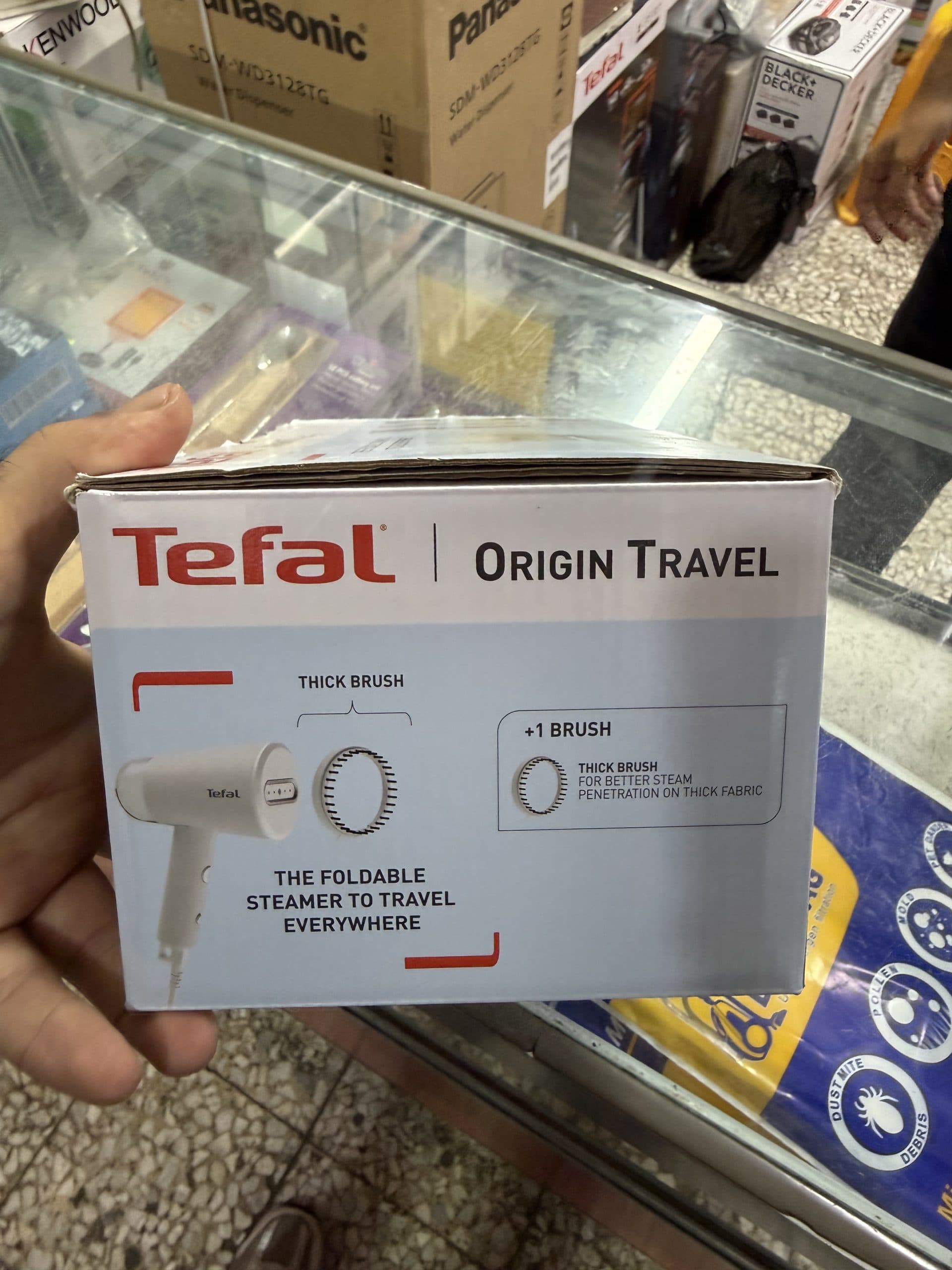 اتو بخارگر دستی تاشو تفال مدل Tefal Origin Travel DT1020E1 اورجینال (عمده و تک) — تصویر ۴