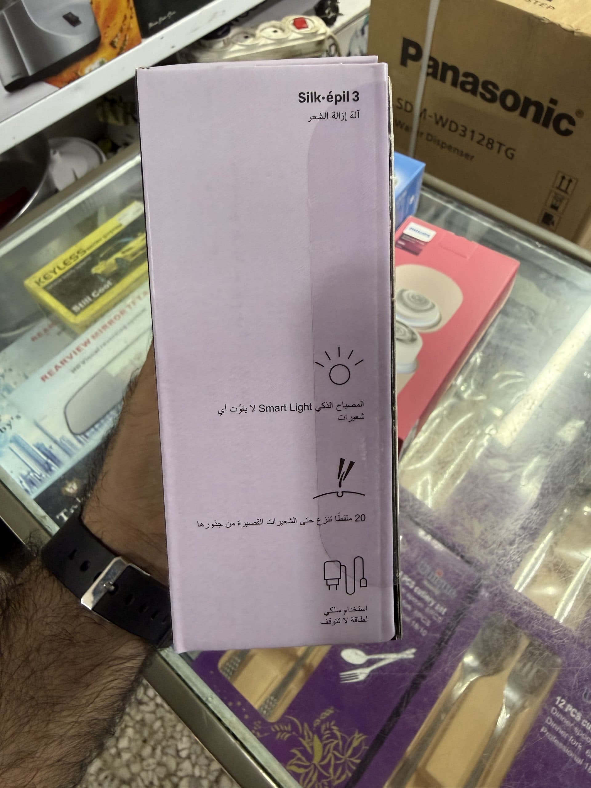 اپیلاتور براون مدل Silk-épil 3 SE3-000 (Braun Silk-épil 3 SE3-000) اورجینال (عمده و تک) — تصویر ۲