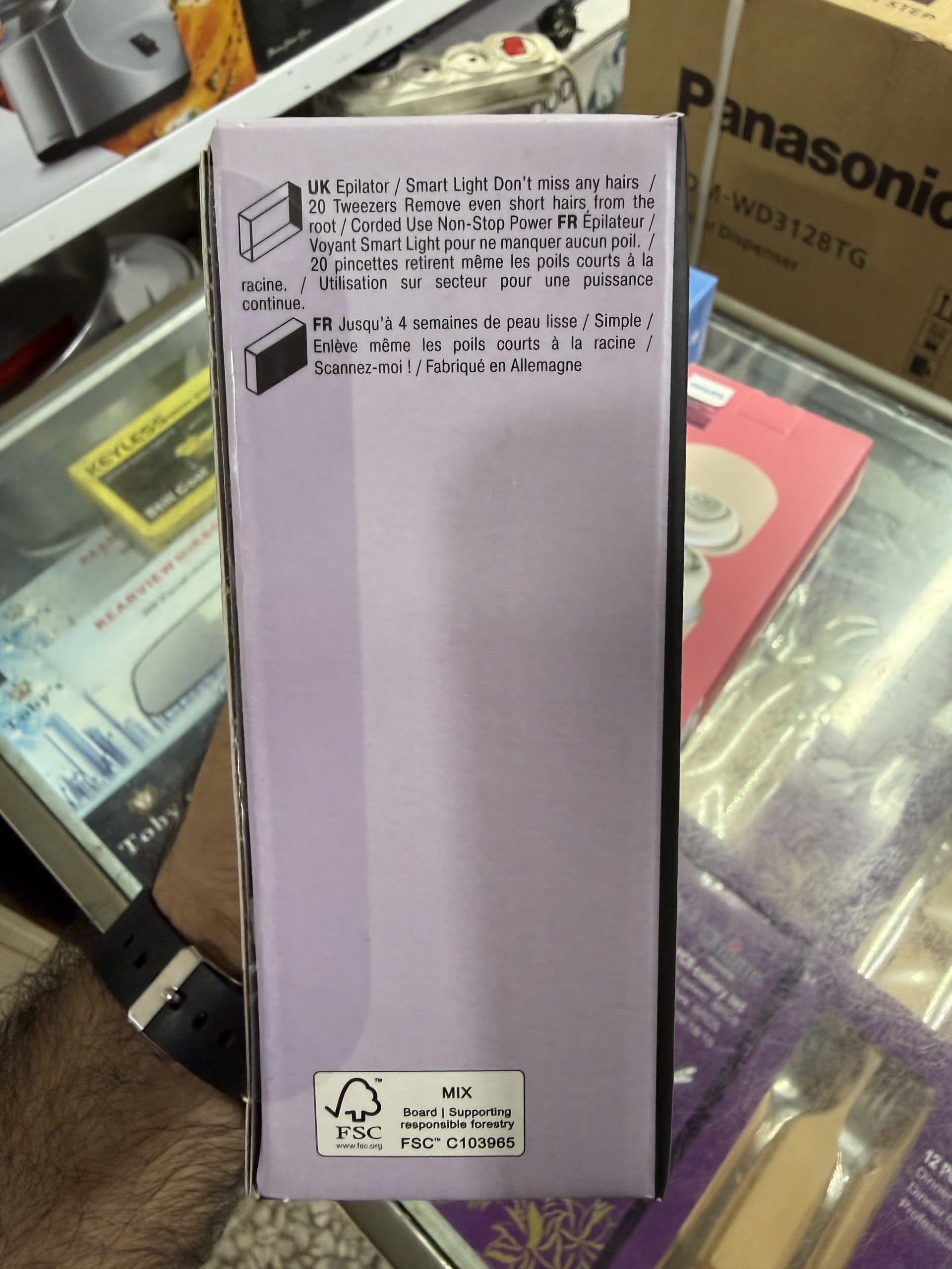 اپیلاتور براون مدل Silk-épil 3 SE3-000 (Braun Silk-épil 3 SE3-000) اورجینال (عمده و تک) — تصویر ۴