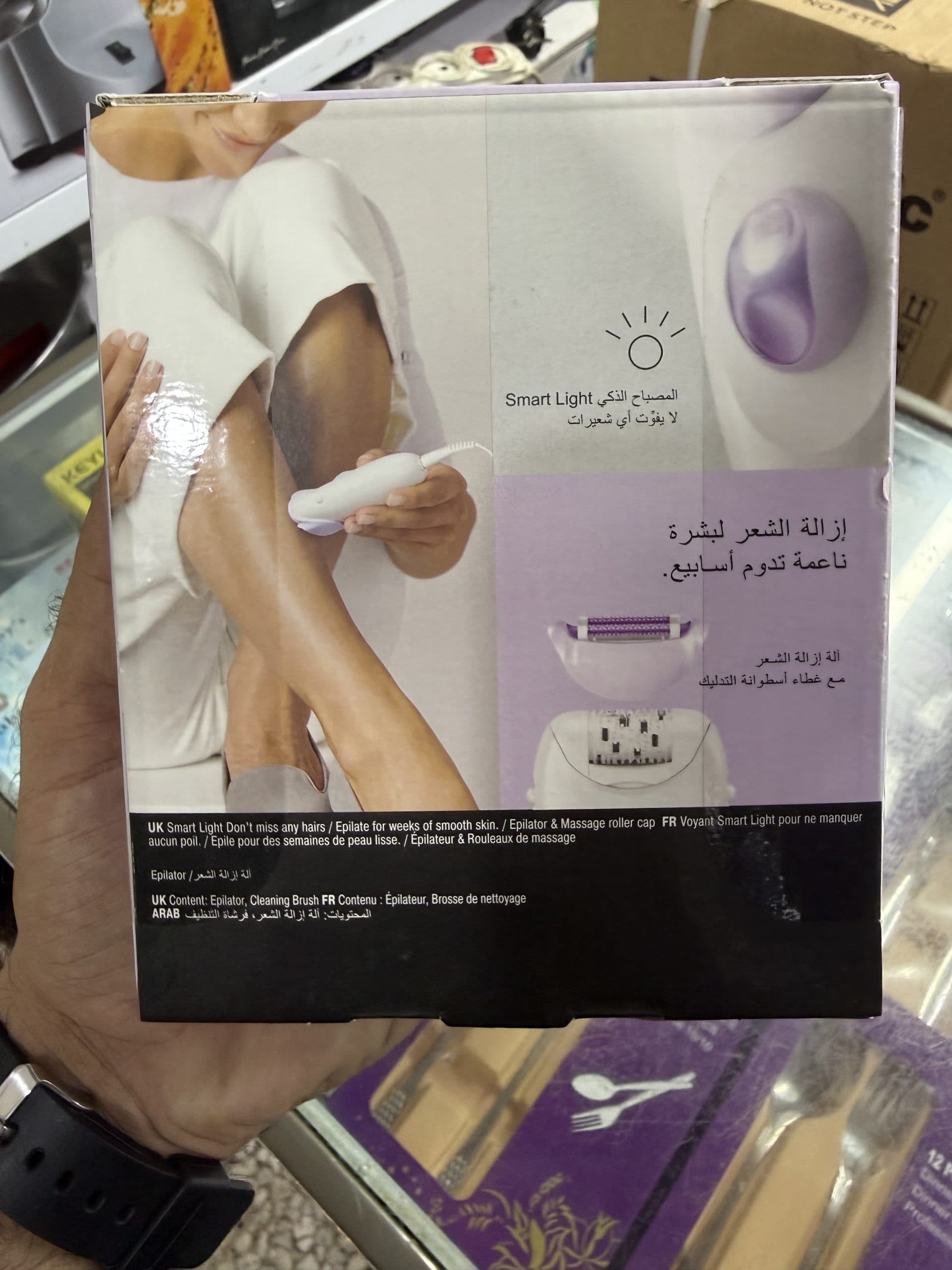 اپیلاتور براون مدل Silk-épil 3 SE3-000 (Braun Silk-épil 3 SE3-000) اورجینال (عمده و تک) — تصویر ۳