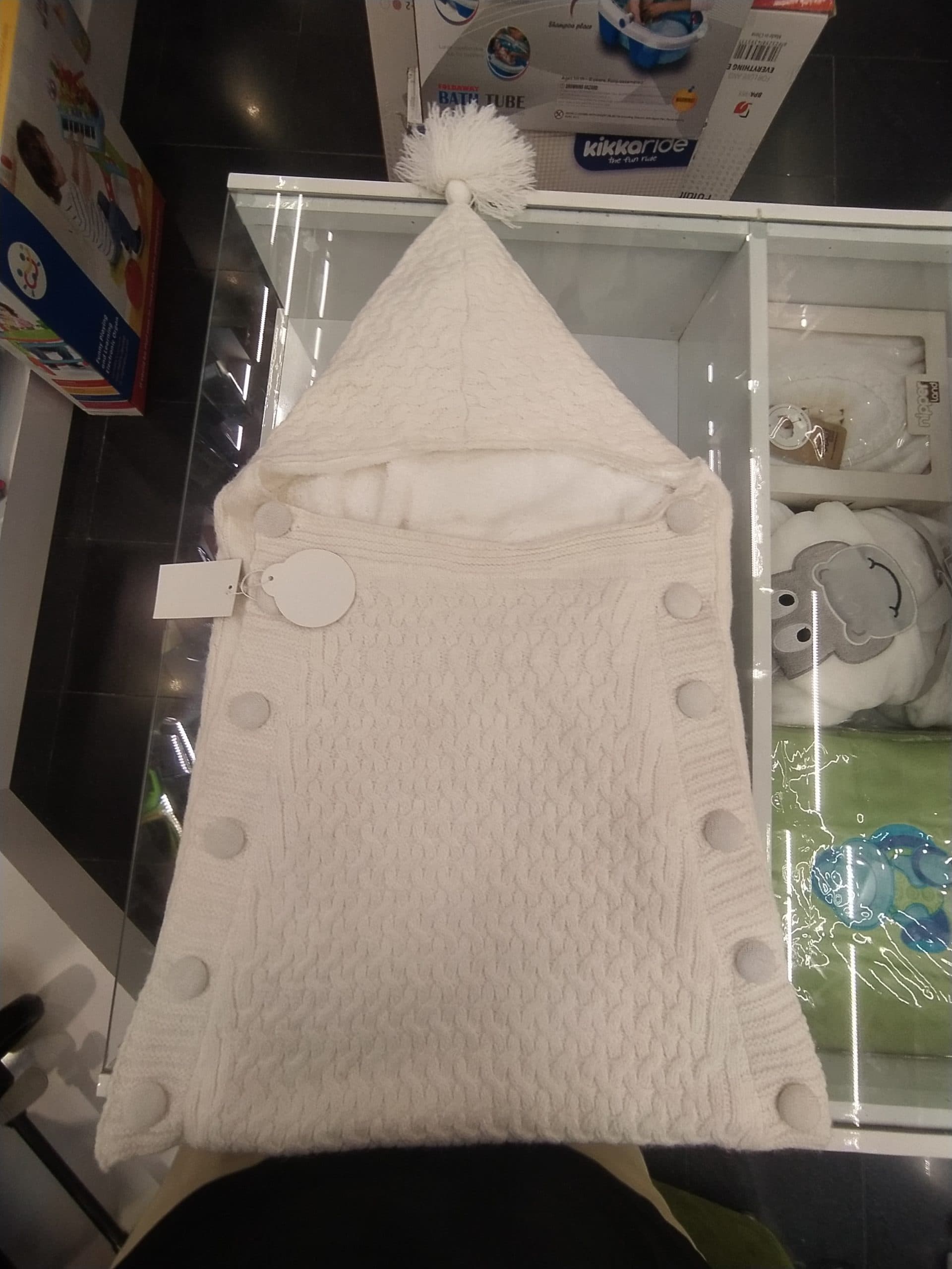 قنداق فرنگی نیپرلند ترکیه بافت داخل پلار نوزادی بسیار لطیف و نرم مادرو ساخت ترکیه madero wool mark
