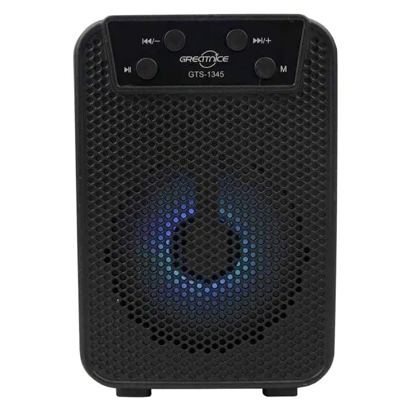 اسپیکر بی‌سیم قابل حمل گریت‌نایس مدل GTS-1345 سایز 3 اینچ