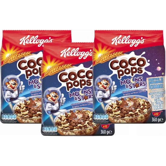کورن فلکس ماه و ستاره کوکو پاپس کلاگز KELLOGG’S — تصویر ۲
