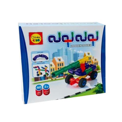 اسباب بازی ساختنی لوله لوله 40 قطعه