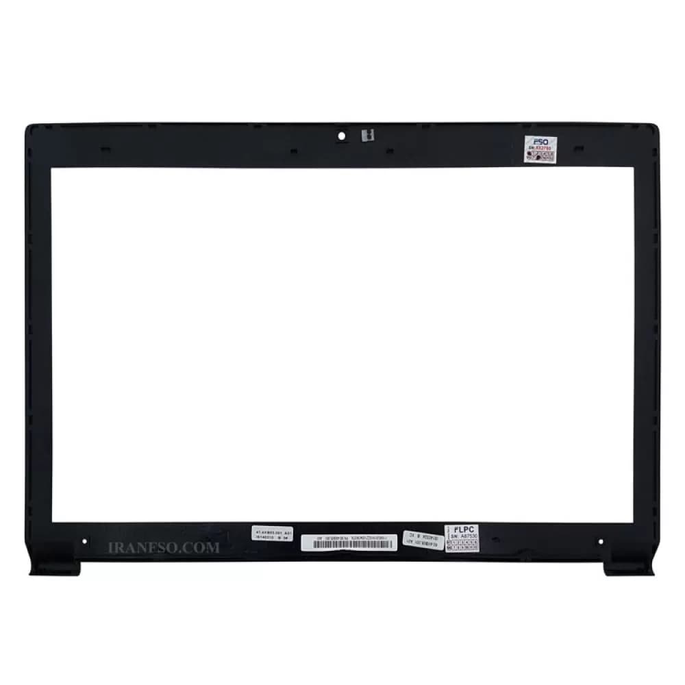 قاب جلو ال سی دی لپ تاپ لنوو IdeaPad B590 مشکی — تصویر ۲