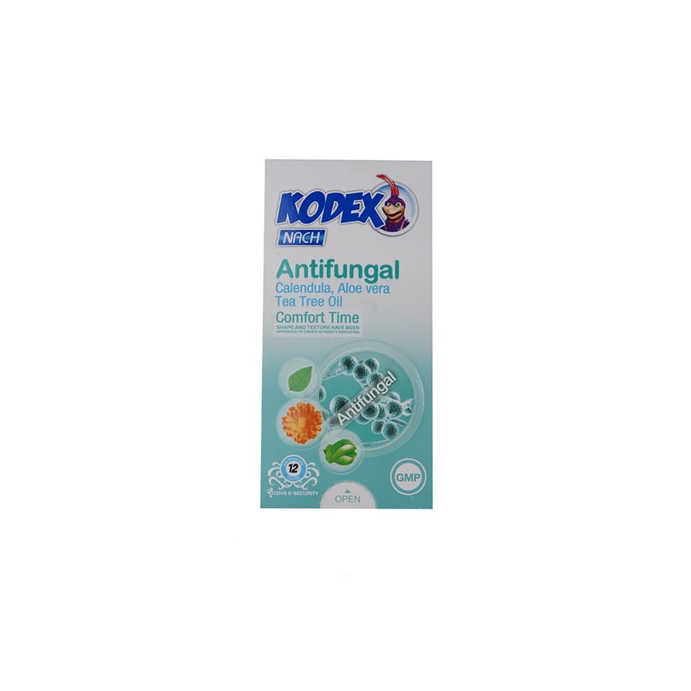 کاندوم آنتی فانگال ضد قارچ ناچ کدکس Nach Kodex مدل Ultra safe – بسته 12 عددی