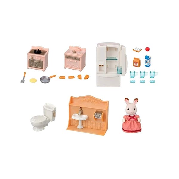 ست وسایل خانگی سیلوانیان فامیلیز مدل 5449 Sylvanian families — تصویر ۲