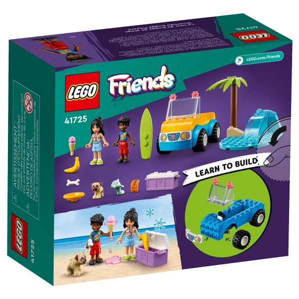 لگو Friends مدل Beach Buggy Fun 41725 — تصویر ۳