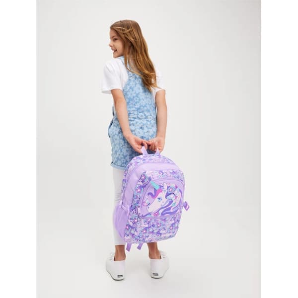 کوله پشتی Smiggle طرح یونی کورن یاسی — تصویر ۴