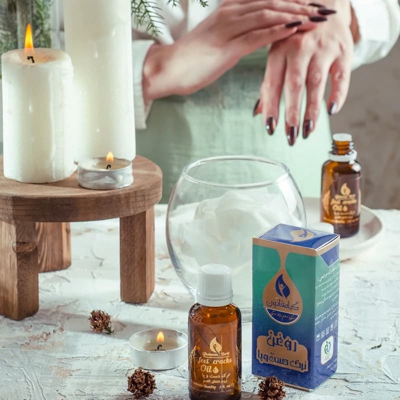 روغن ترک پا و دست گیاه قانون (صد در صد تخصصی)