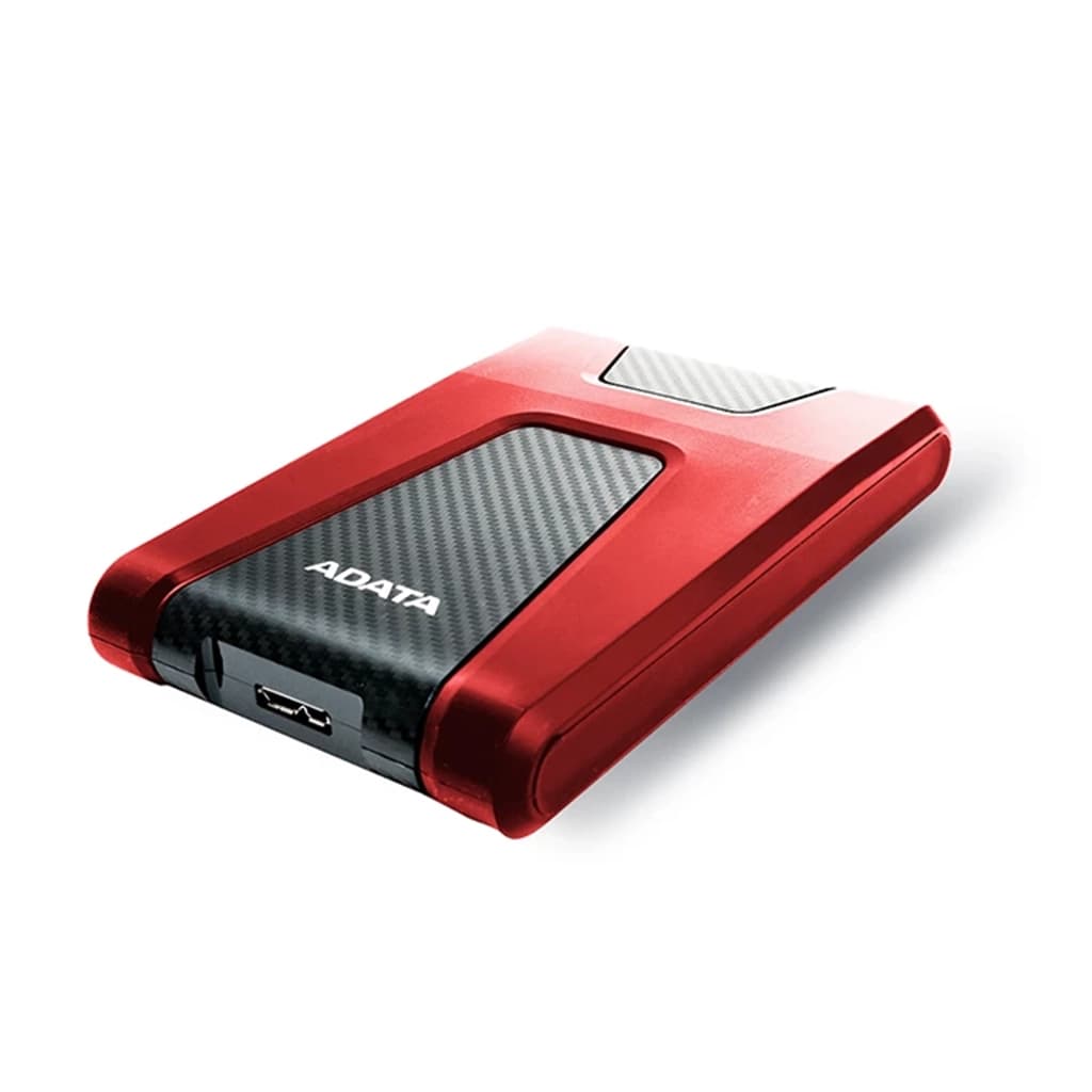 هارد اکسترنال ای دیتا مدل ADATA HD650 با ظرفیت 1 ترابایت رنگ قرمز — تصویر ۴