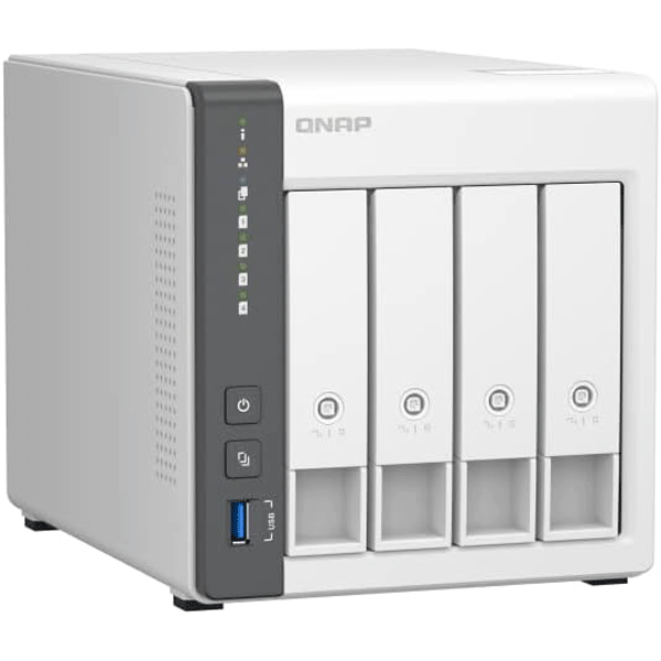 ذخیره ساز کیونپ مدل QNAP TS-433-4G رنگ سفید — تصویر ۴